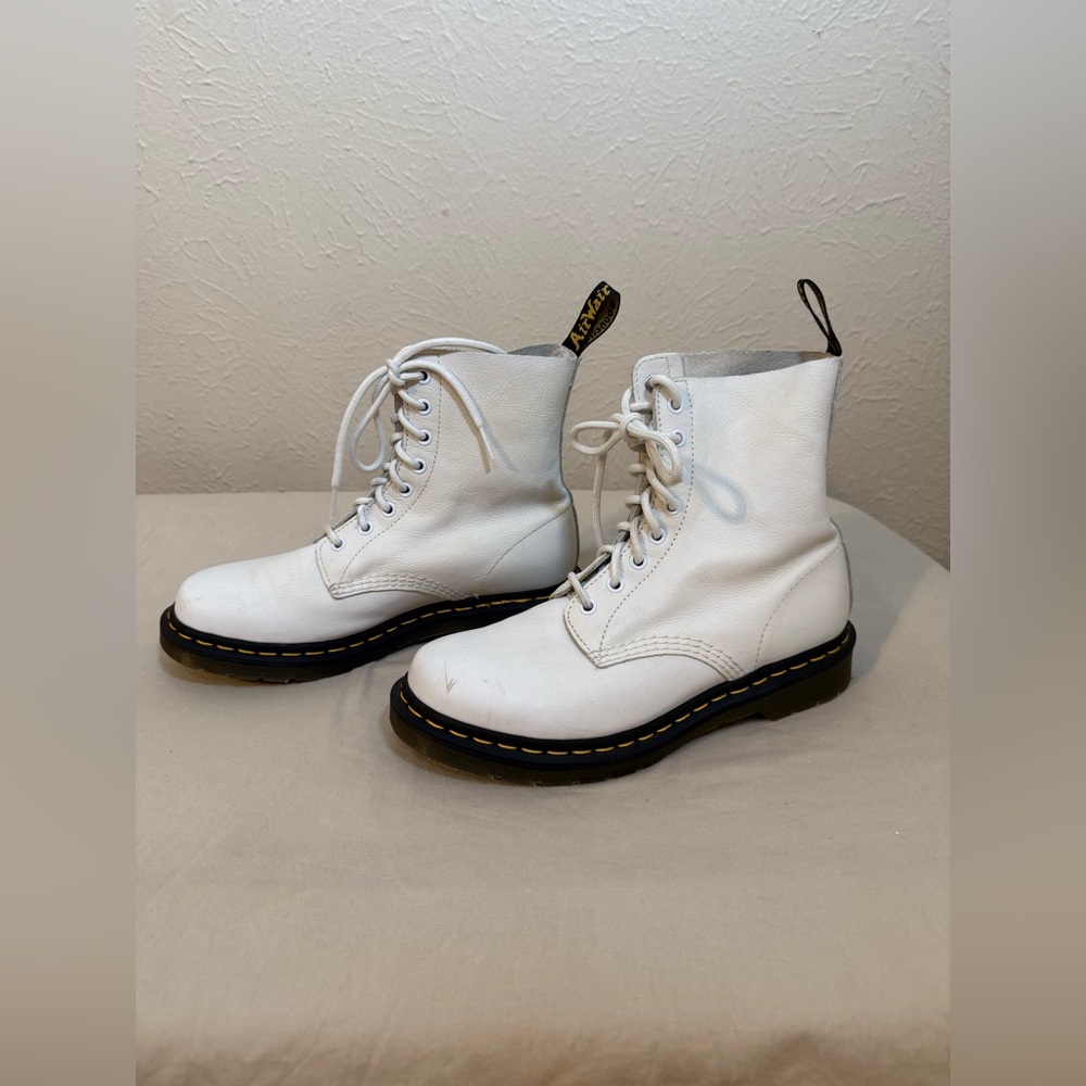 Dr. Martens 1460 Pascal Virginia Leather Lace Up Boots